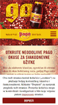 Mobile Screenshot of pago.hr